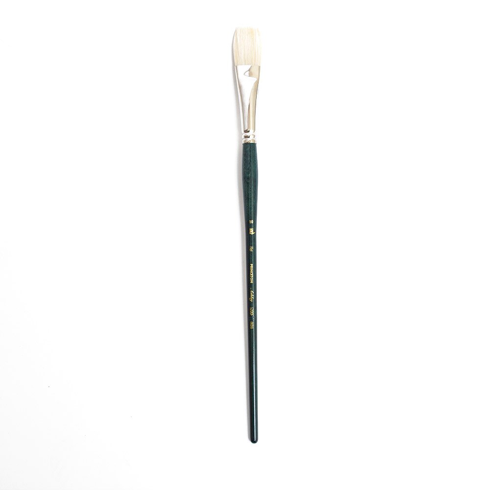 Princeton, Brushes, Art & School, 5200, Ashley, Natural, Bristle, 105318, Flat, 10
